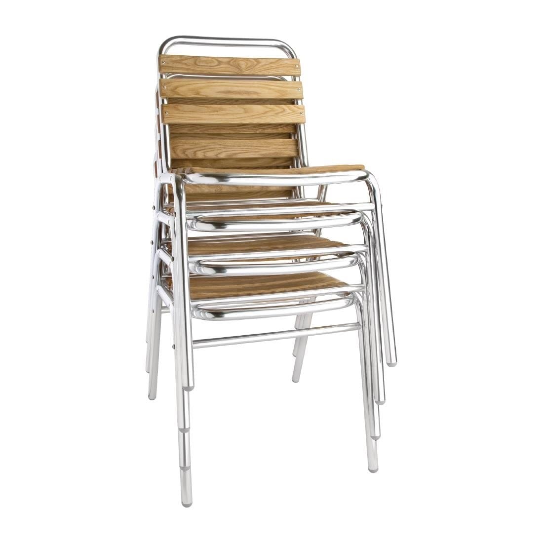 Bolero Ash Bistro Side Chair (Pack of 4) - GK997