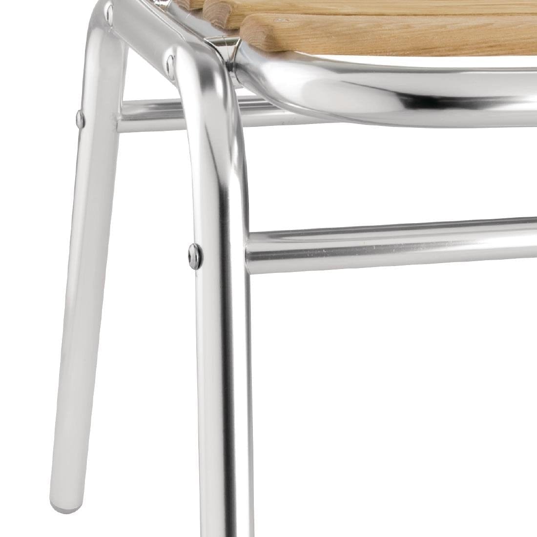 Bolero Ash Bistro Side Chair (Pack of 4) - GK997