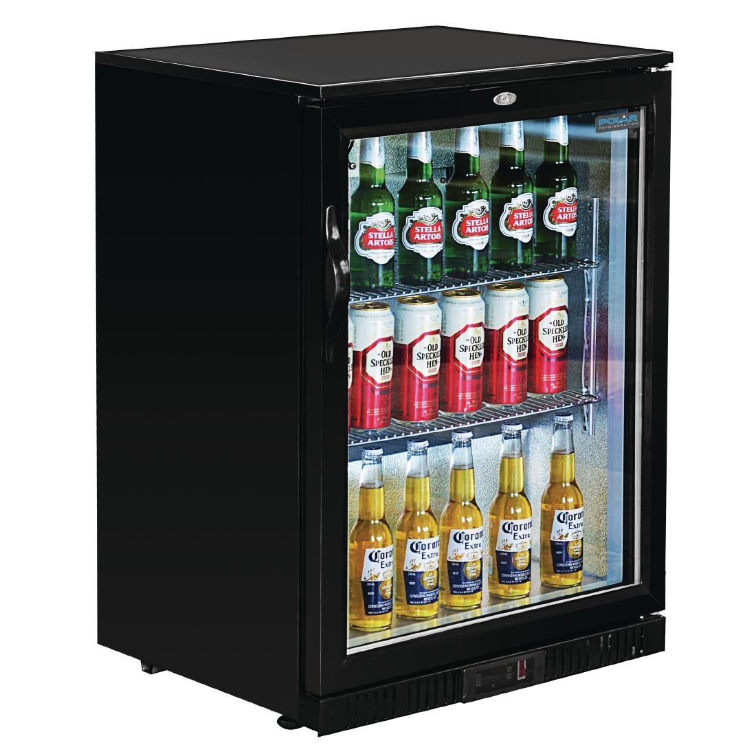 Polar G-Series Counter Back Bar Cooler with Hinged Door 138Ltr - GL001-A