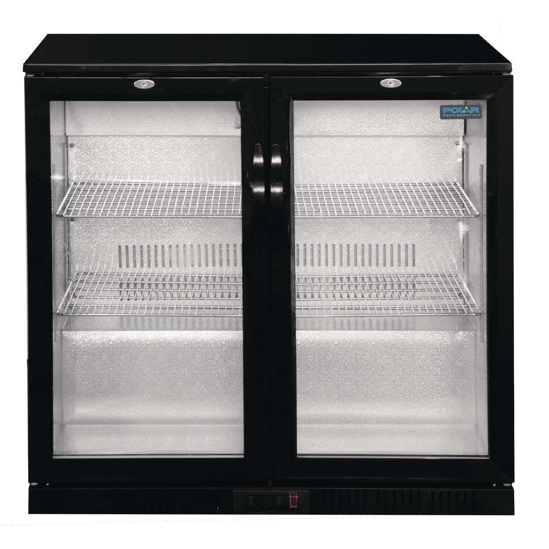 Polar G-Series Counter Back Bar Cooler with Hinged Doors 208Ltr - GL002-A