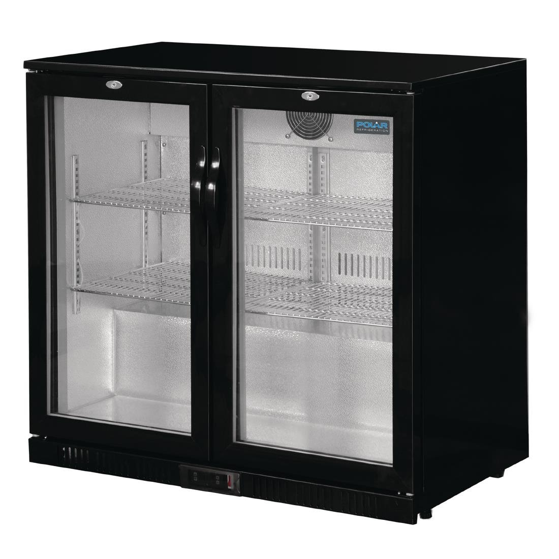 Polar G-Series Counter Back Bar Cooler with Hinged Doors 208Ltr - GL002-A