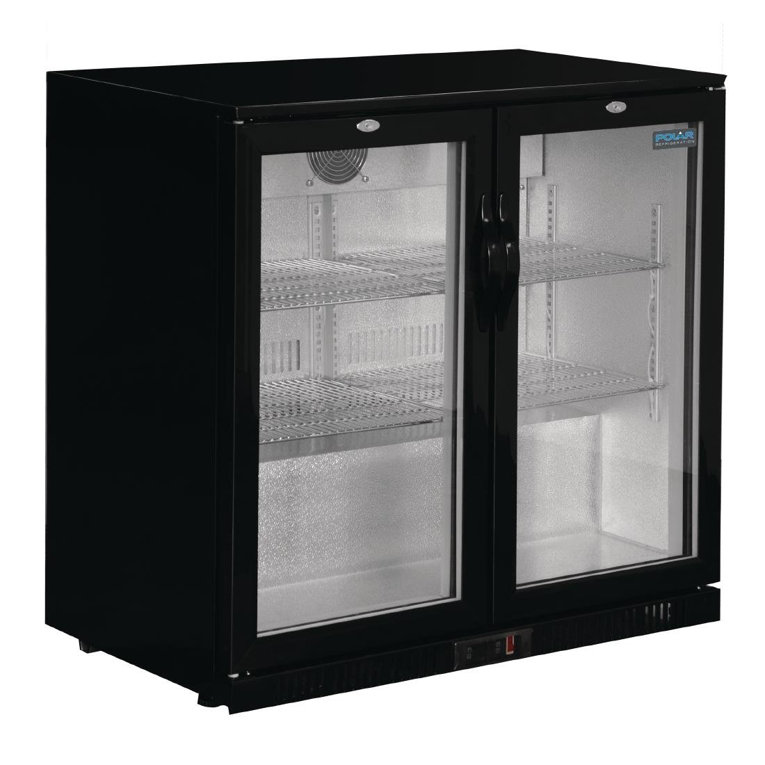 Polar G-Series Counter Back Bar Cooler with Hinged Doors 208Ltr - GL002-A
