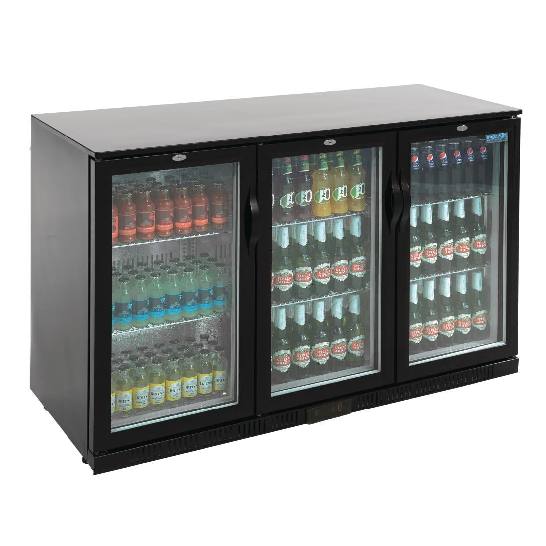 Polar G-Series Counter Back Bar Cooler with Hinged Doors 330Ltr - GL004-A