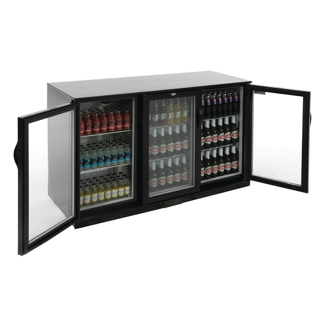 Polar G-Series Counter Back Bar Cooler with Hinged Doors 330Ltr - GL004-A