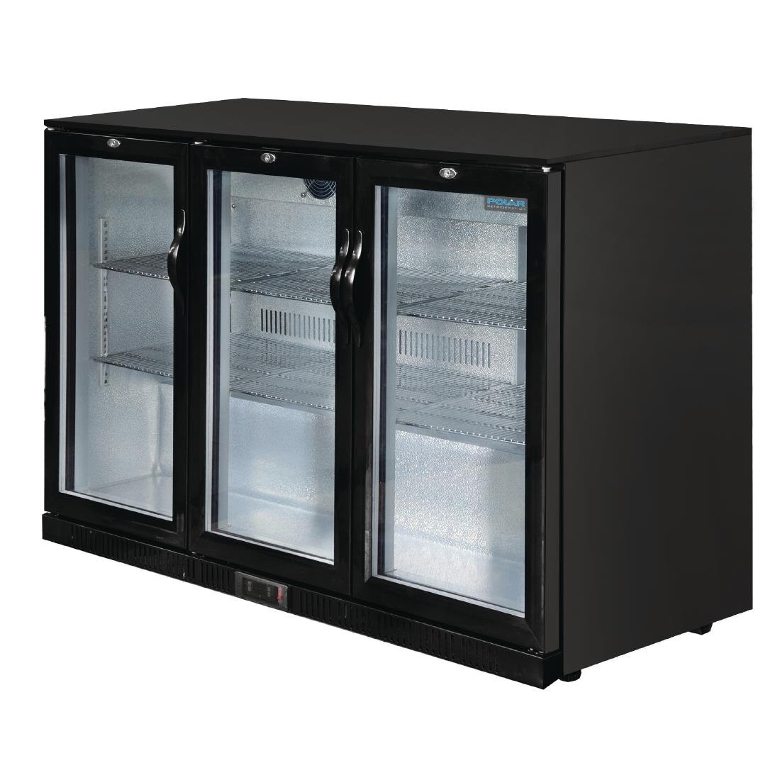 Polar G-Series Counter Back Bar Cooler with Hinged Doors 330Ltr - GL004-A