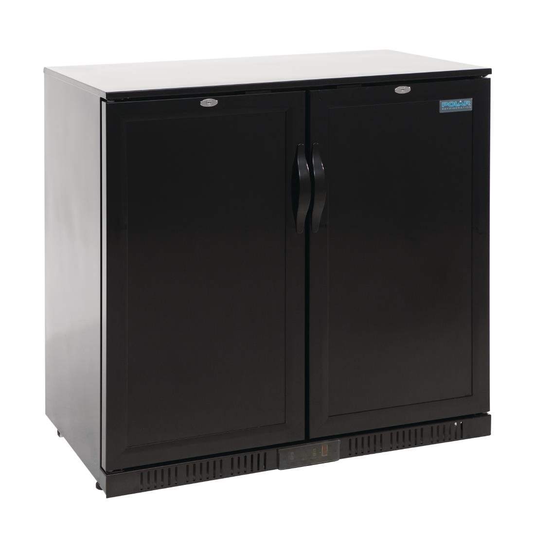 Polar G-Series Counter Back Bar Cooler with Solid Doors 208Ltr - GL016-A