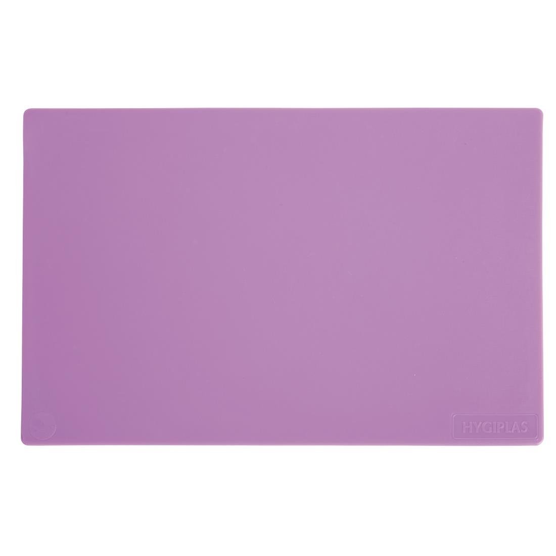 Hygiplas Low Density Chopping Board Purple - 450x300x10mm - GL295