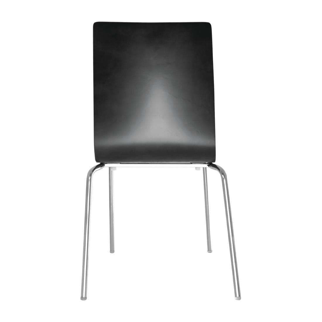 Bolero Black Square Back Side Chair (Pack of 4) - GR345