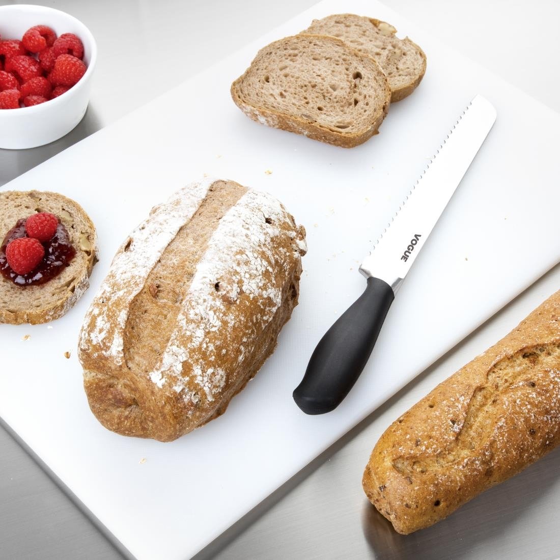 Hygiplas Antibacterial High Density Pack of 6 Chopping Boards - 450x305x12mm - HC862