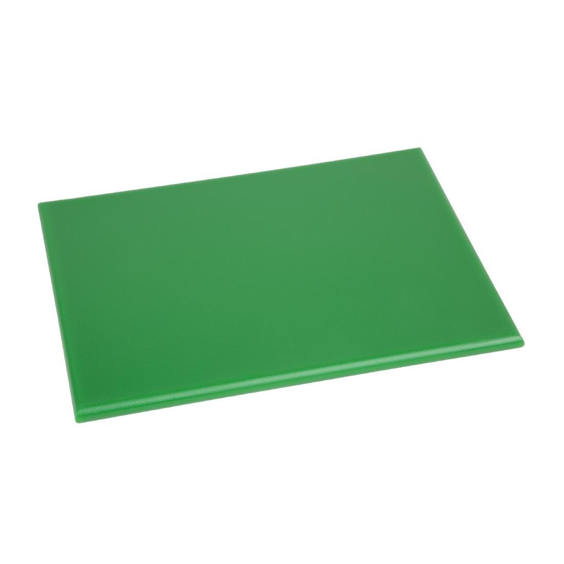 Hygiplas High Density Chopping Board Green - 12x229x305mm - HC865