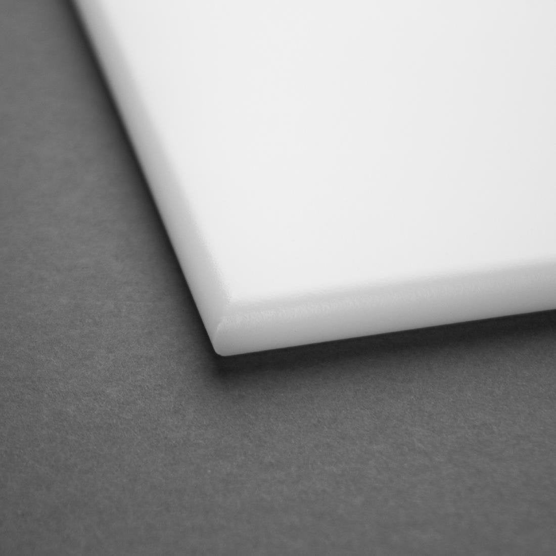 Hygiplas High Density Chopping Board White - 12x229x305mm - HC867