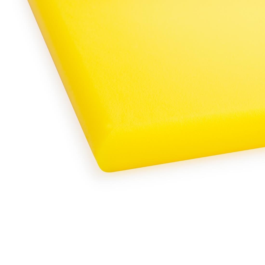 Hygiplas High Density Chopping Board Yellow - 12x229x305mm - HC868