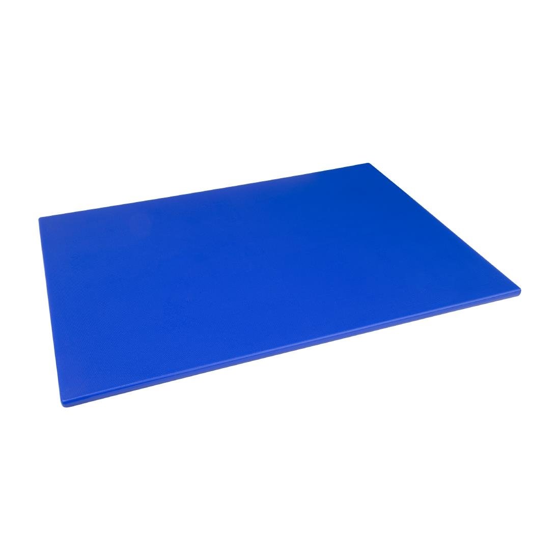 Hygiplas Low Density Chopping Board Blue - 600x450x10mm - HC871