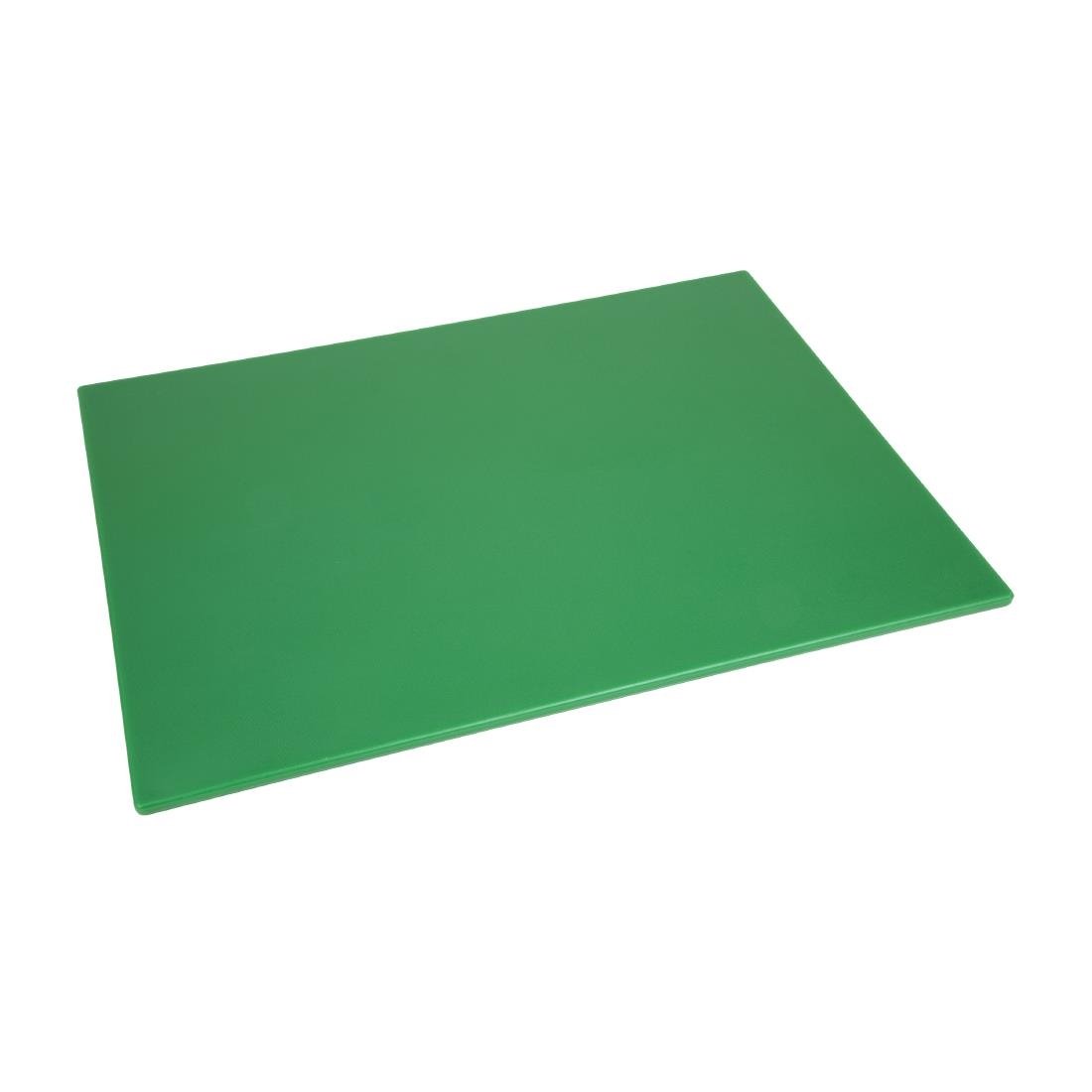 Hygiplas Low Density Chopping Board Green - 600x450x10mm - HC875