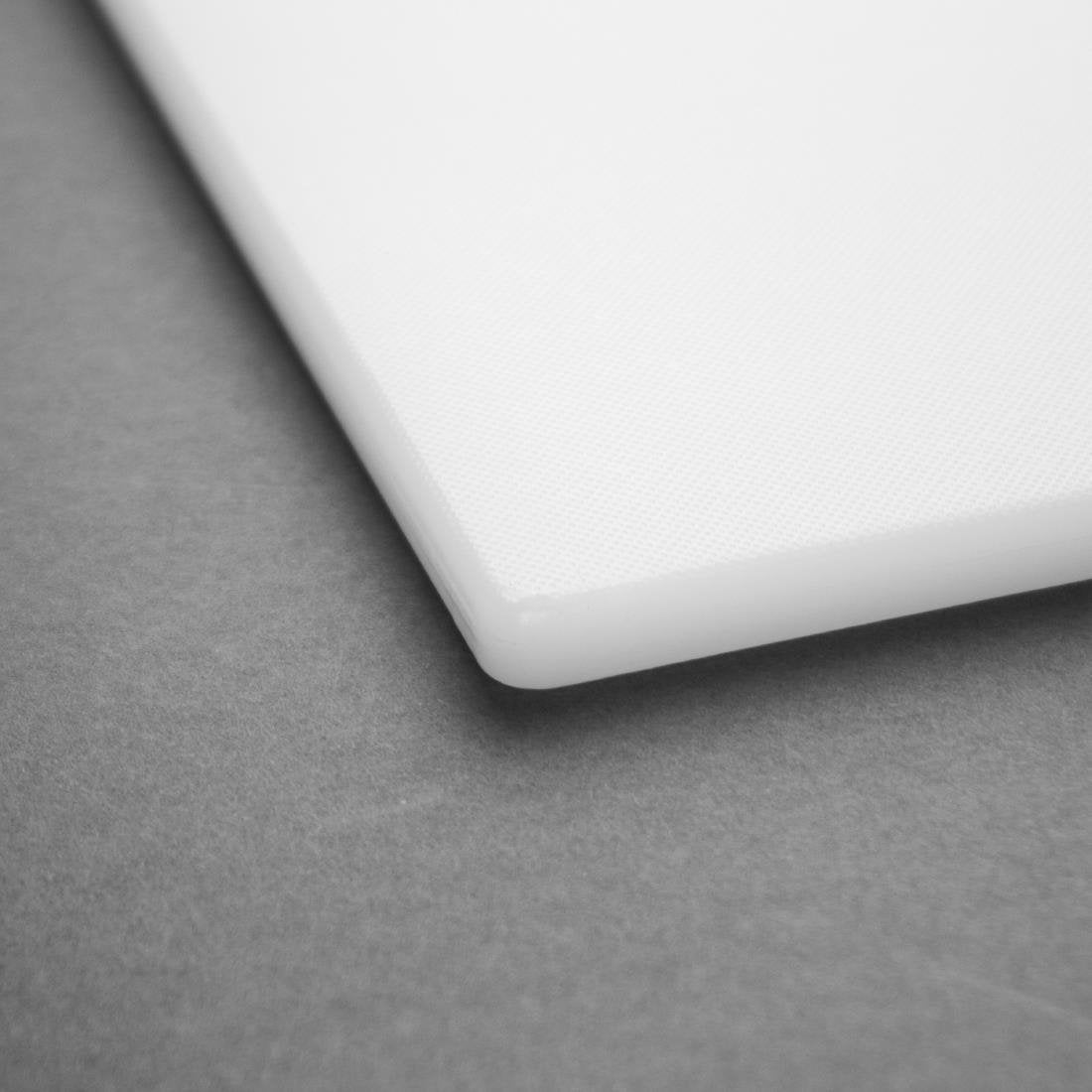 Hygiplas Low Density Chopping Board White - 600x450x10mm - HC881