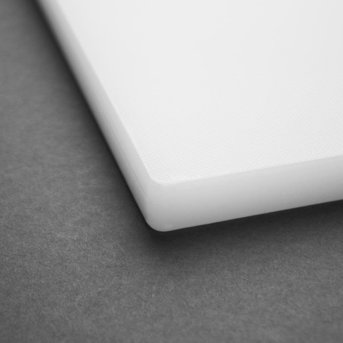 Hygiplas Extra Thick Low Density Chopping Board White - 600x450x20mm - HC882