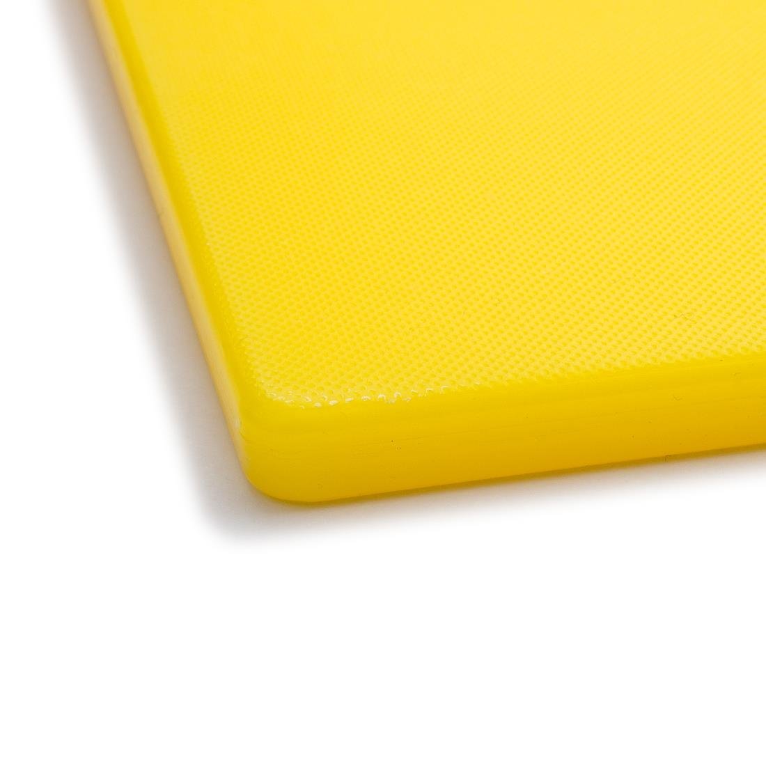 Hygiplas Low Density Chopping Board Yellow - 600x450x10mm - HC883