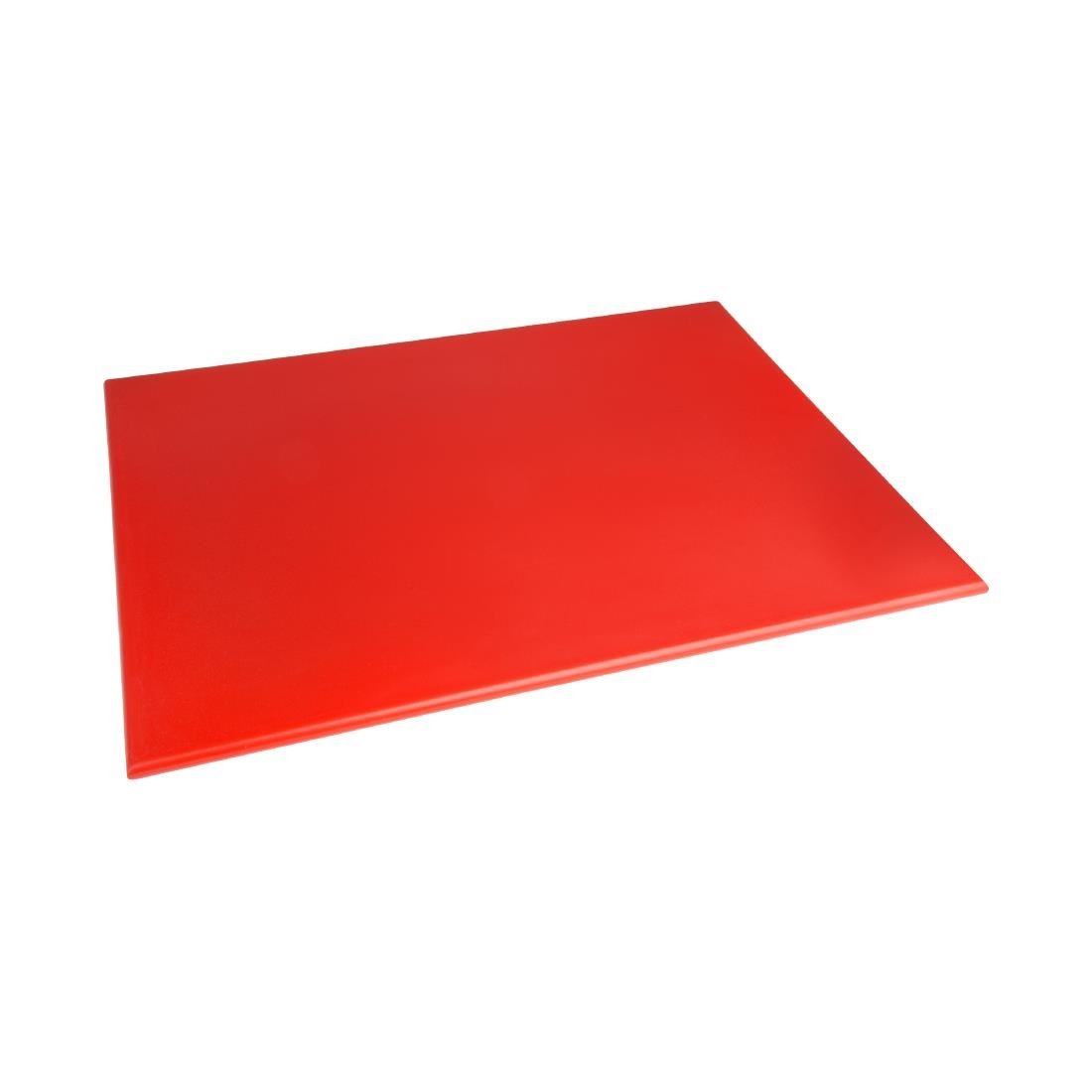 Hygiplas High Density Chopping Board Red - 600x450x12mm - J011