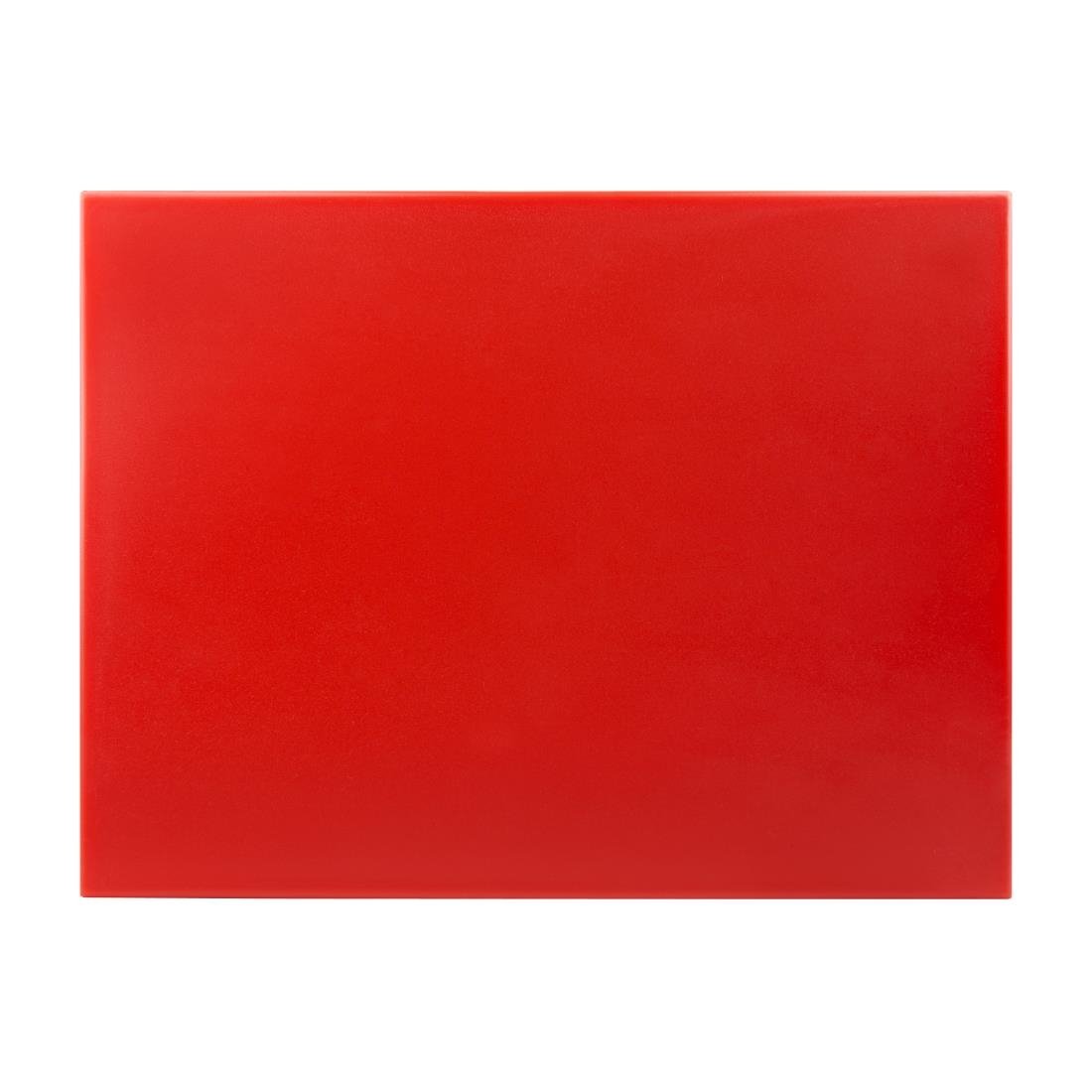 Hygiplas High Density Chopping Board Red - 600x450x12mm - J011