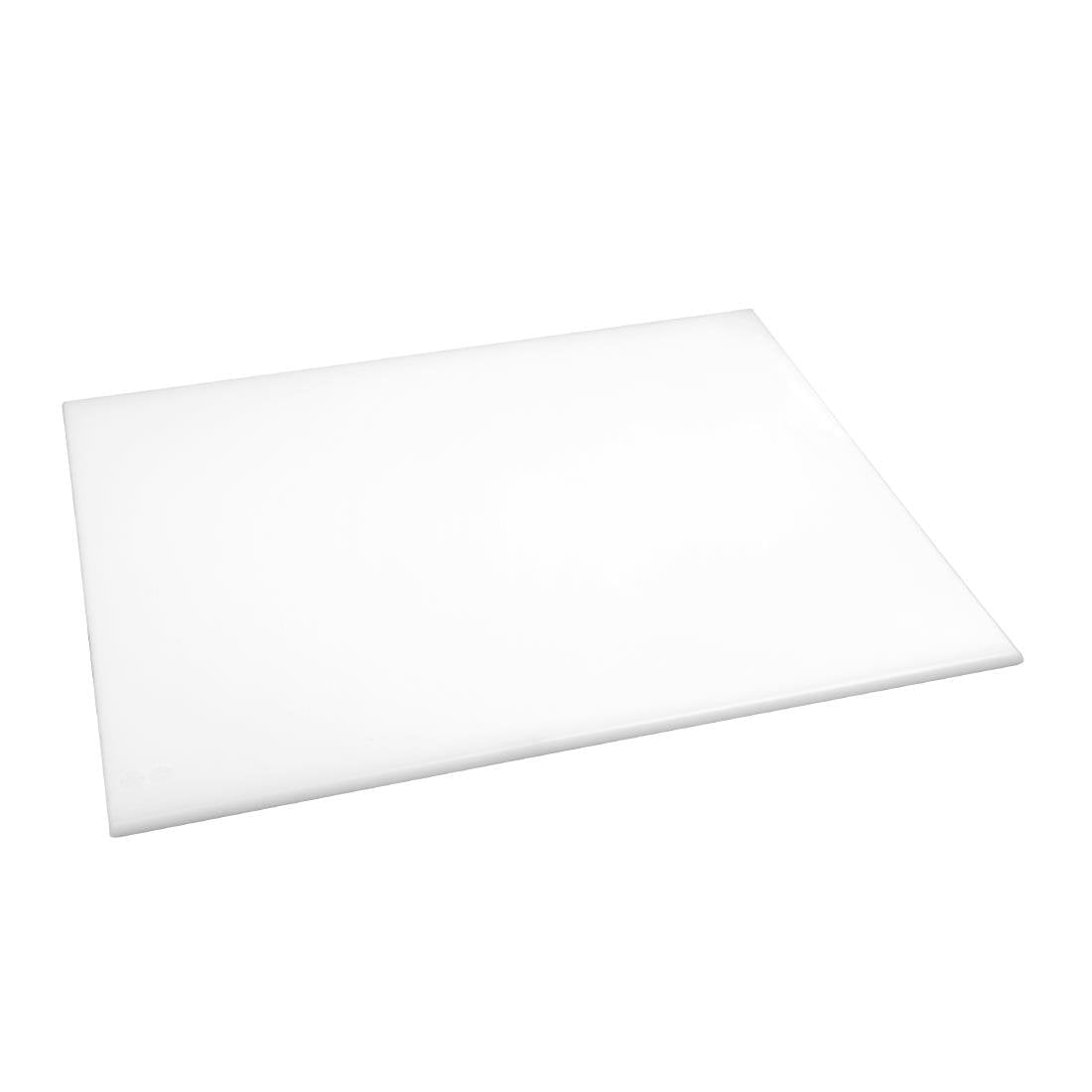 Hygiplas High Density Chopping Board White - 600x450x12mm - J017