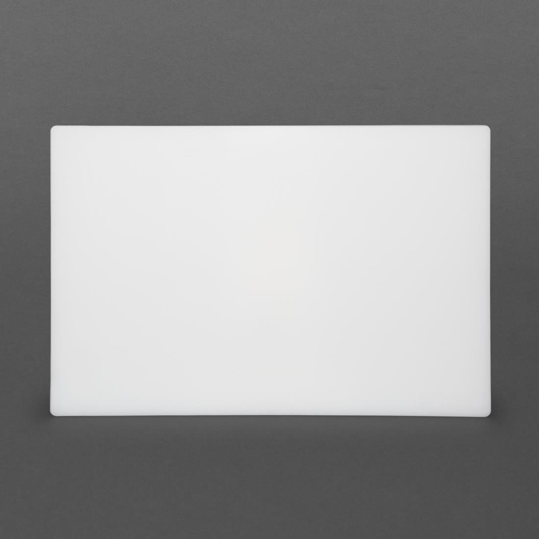 Hygiplas Low Density Chopping Board White - 305x229x12mm - GH795