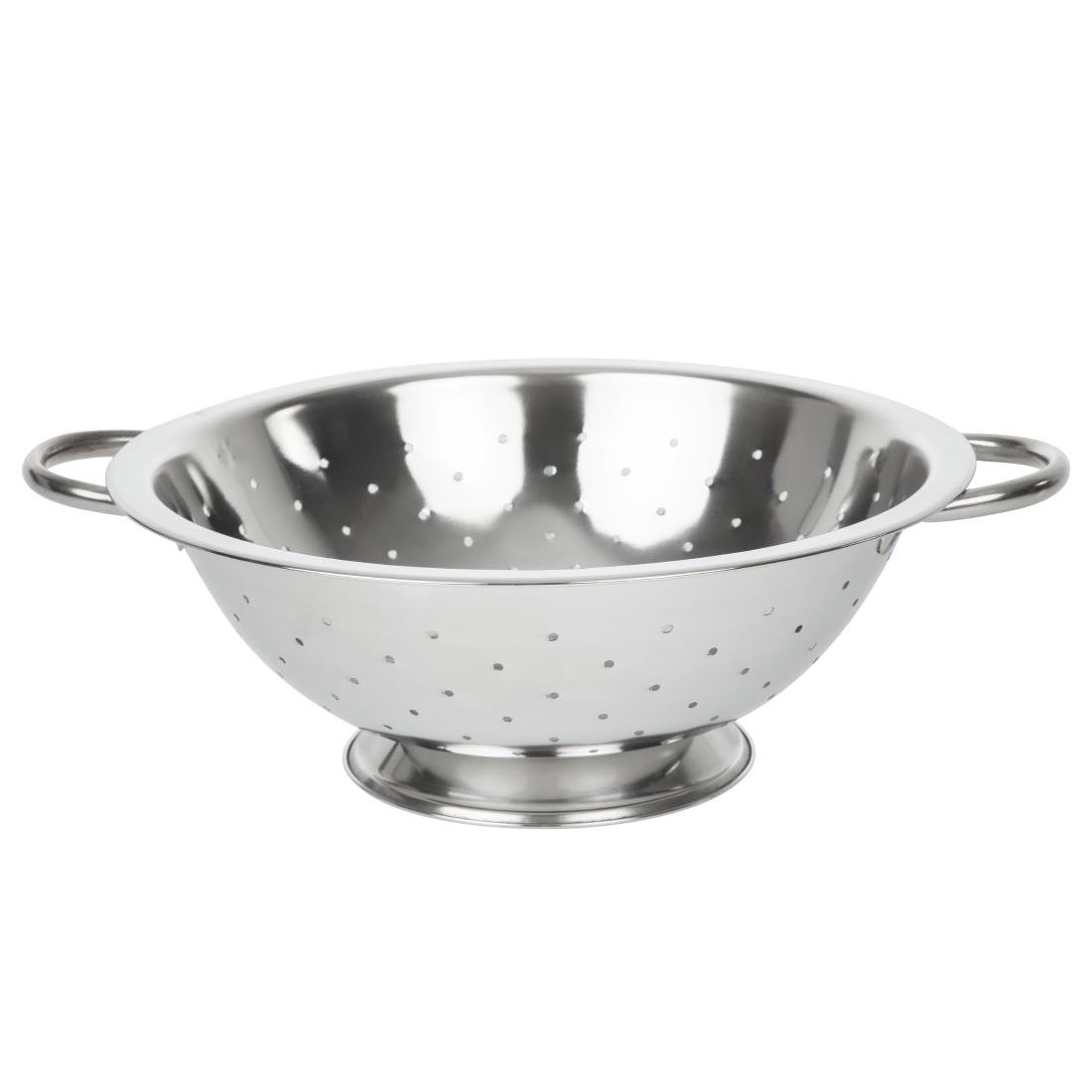 Vogue Stainless Steel Colander 255mm - K347
