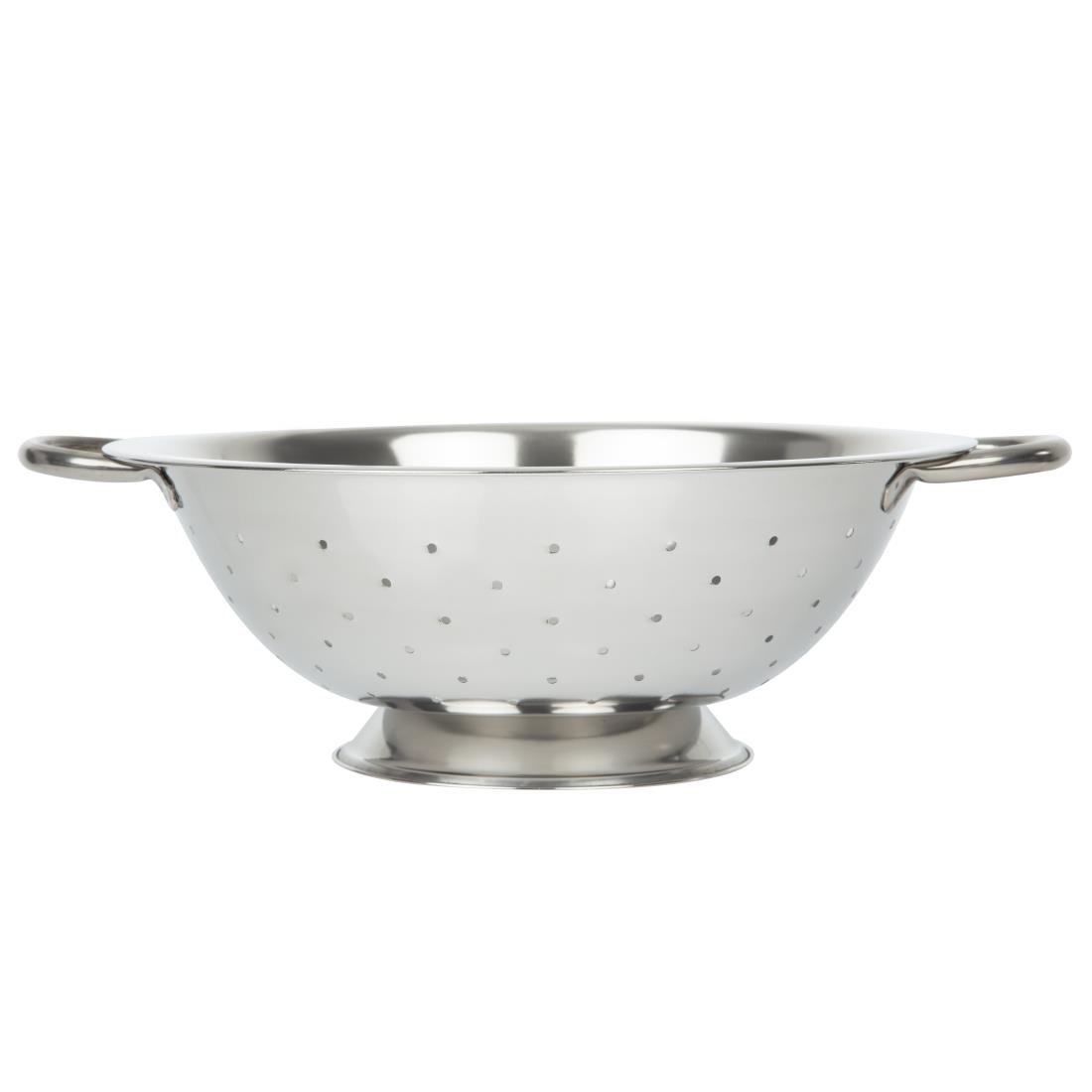 Vogue Stainless Steel Colander 255mm - K347