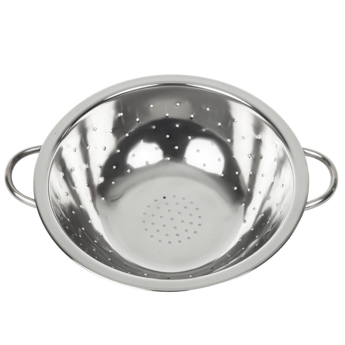 Vogue Stainless Steel Colander 255mm - K347