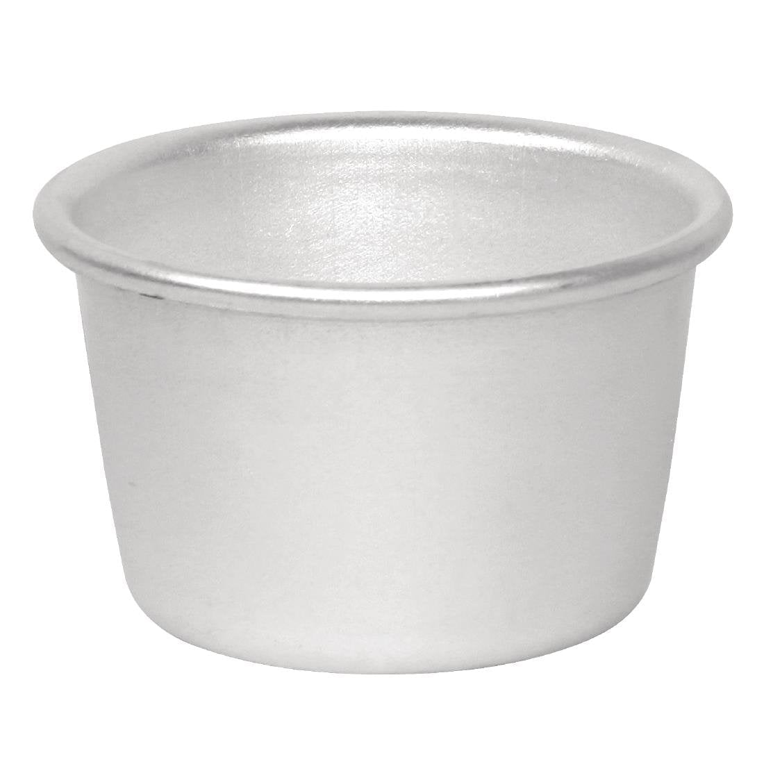 Vogue Aluminium Mini Dariole Moulds 85ml (Pack of 6) - K513