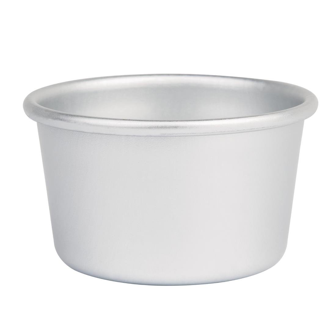 Vogue Aluminium Mini Dariole Moulds 100ml (Pack of 6) - K514