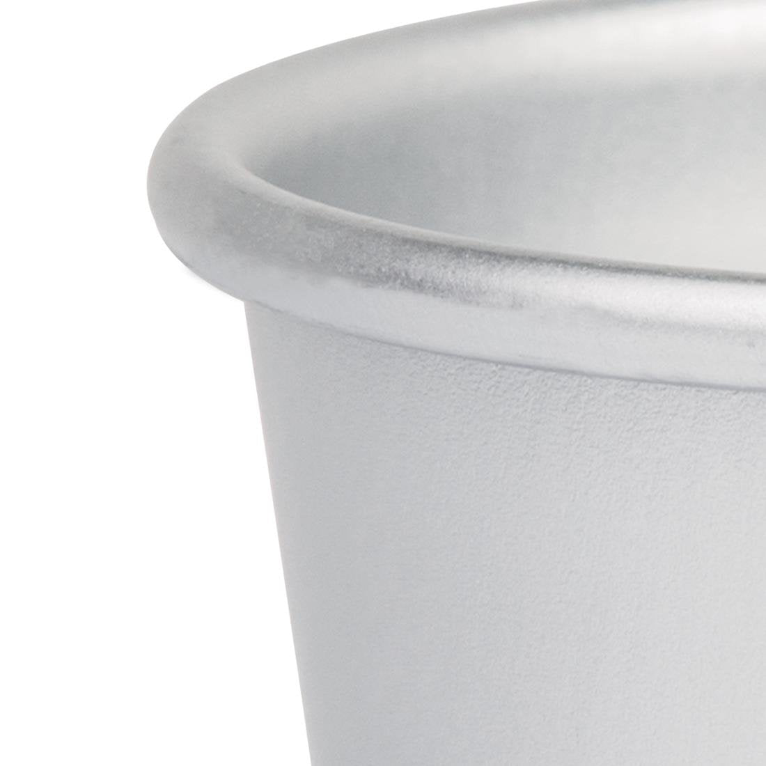 Vogue Aluminium Mini Dariole Moulds 100ml (Pack of 6) - K514