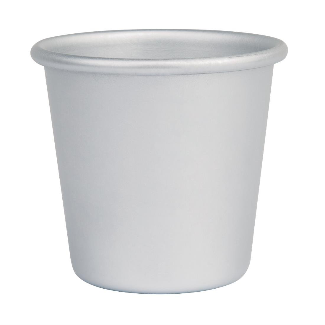 Vogue Aluminium Extra Deep Mini Dariole Mould 128ml - K516