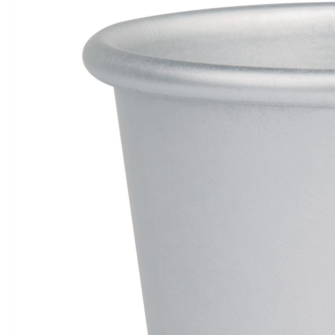 Vogue Aluminium Extra Deep Mini Dariole Mould 128ml - K516