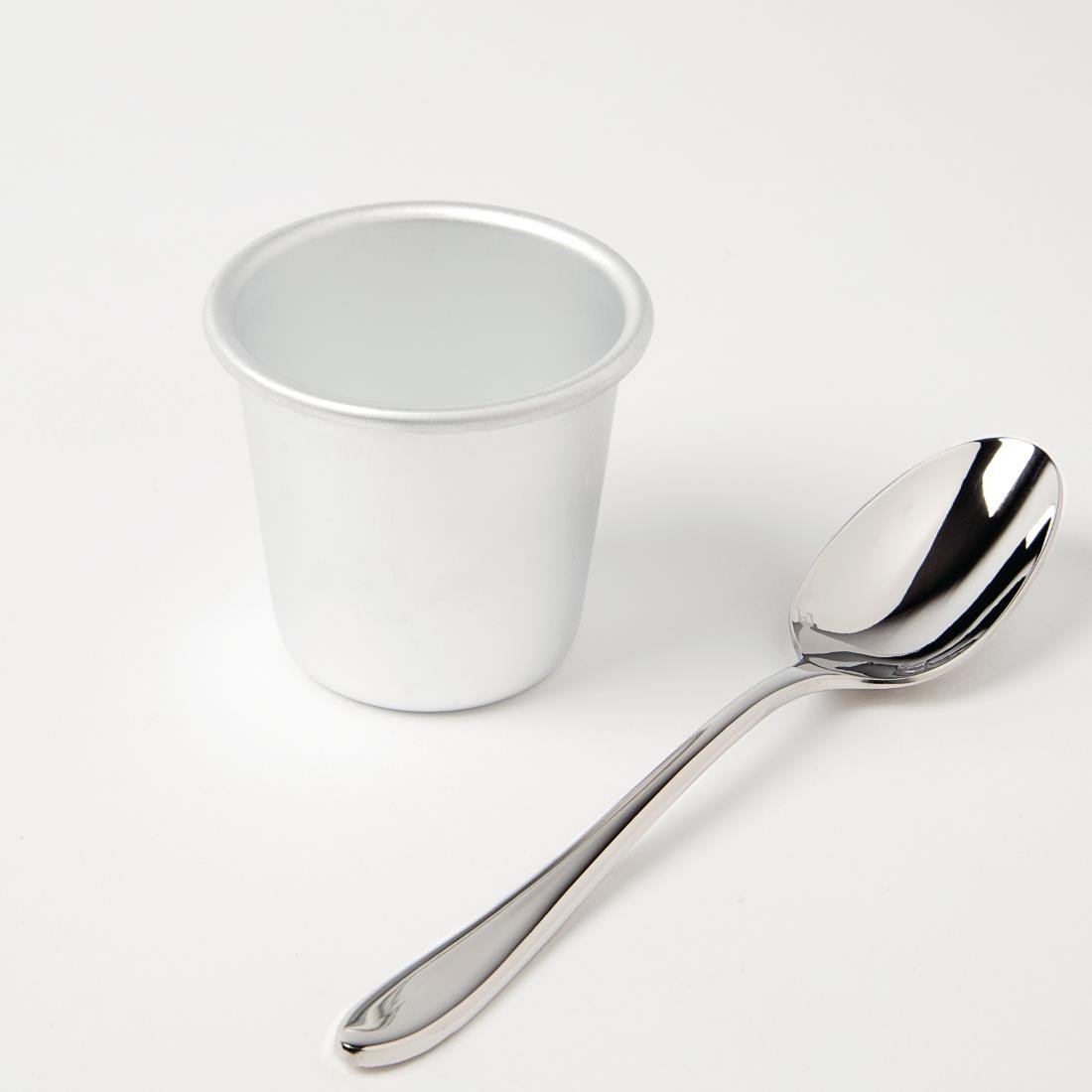 Vogue Aluminium Extra Deep Mini Dariole Mould 114ml - K517