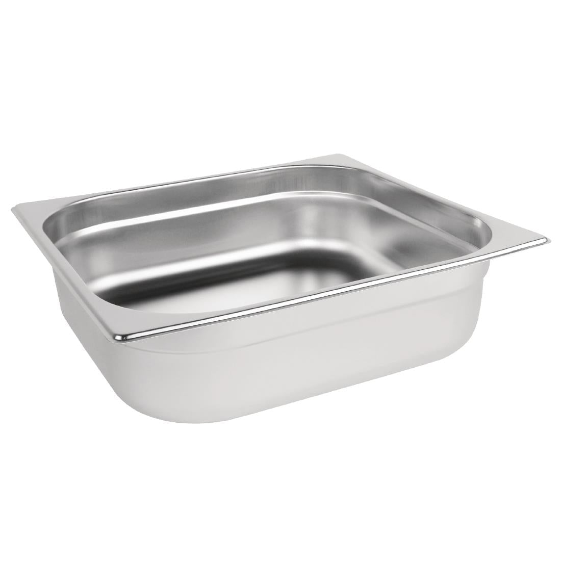 Vogue Stainless Steel 2/3 Gastronorm Tray 100mm - DN731