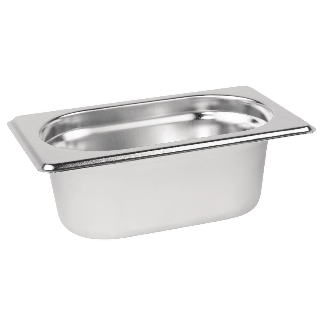Vogue Stainless Steel 1/9 Gastronorm Tray 65mm - DN730