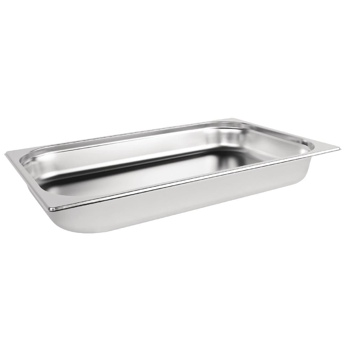 Vogue Stainless Steel 1/1 Gastronorm Tray 65mm - DN709