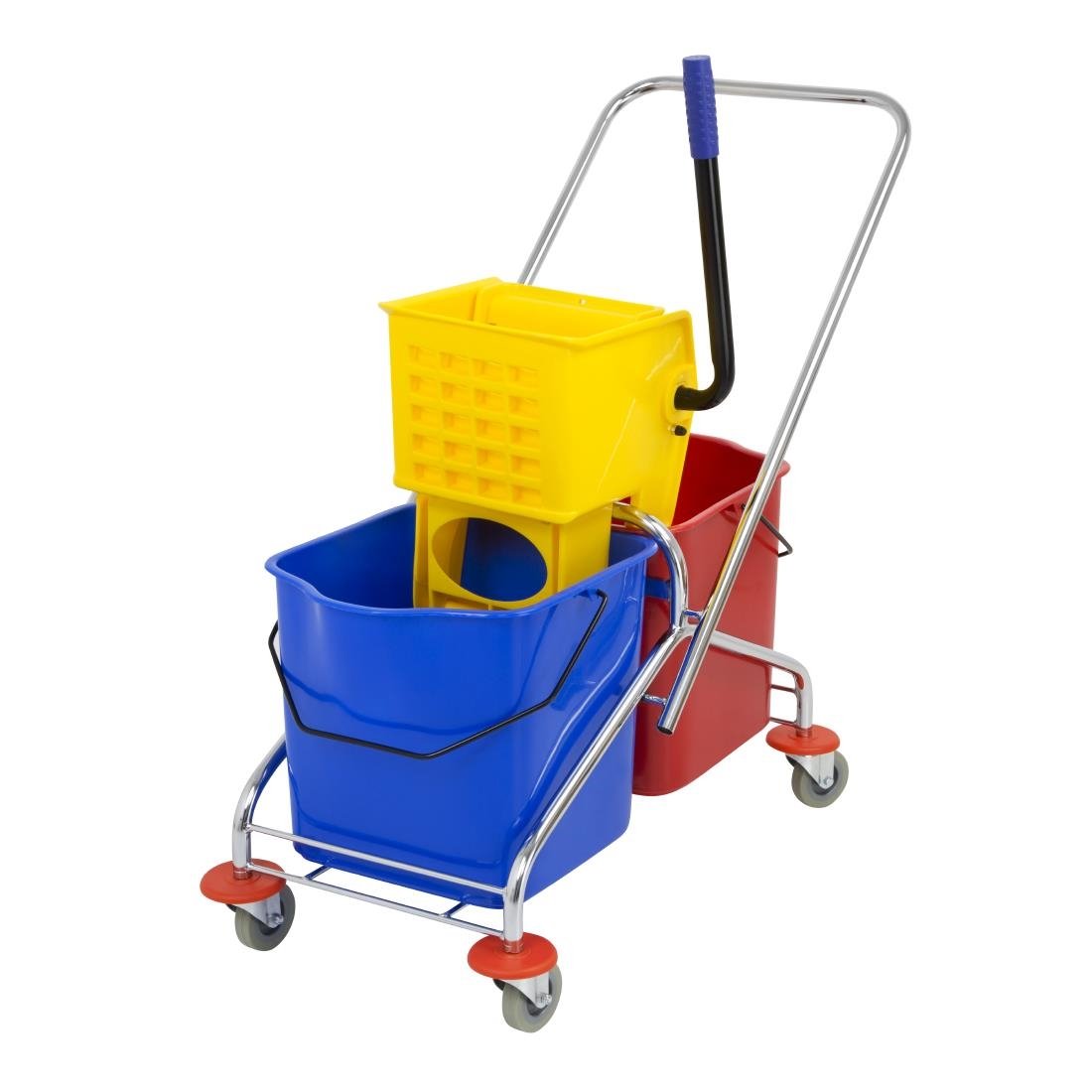 Jantex Dual Bucket Mop Wringer with Frame - M880