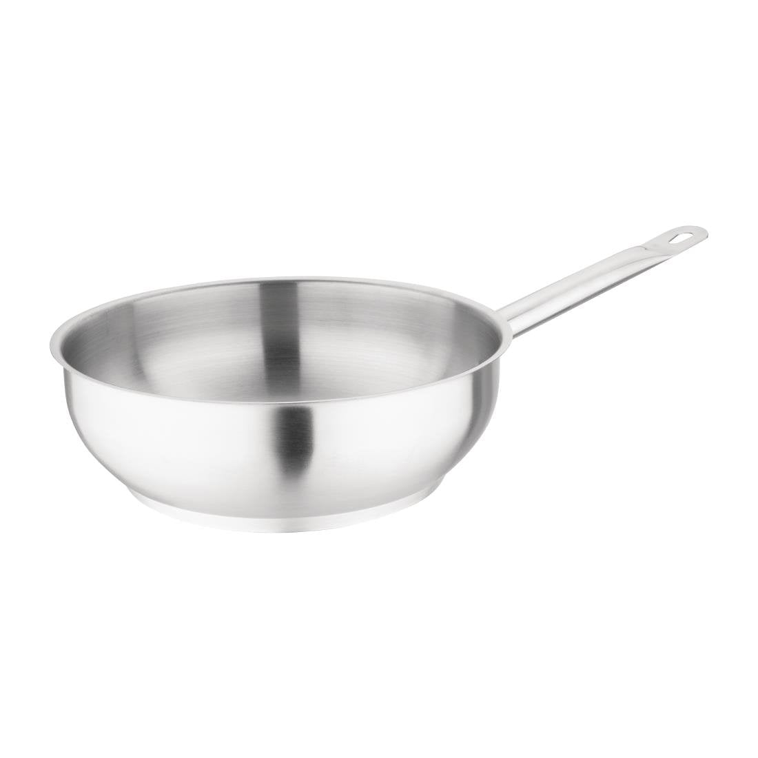 Vogue Stainless Steel Saute Pan 240mm - M923