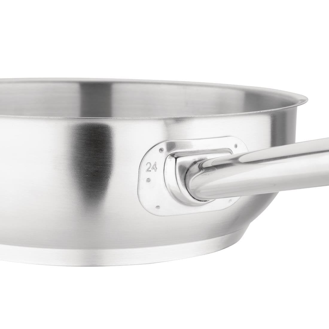 Vogue Stainless Steel Saute Pan 240mm - M923