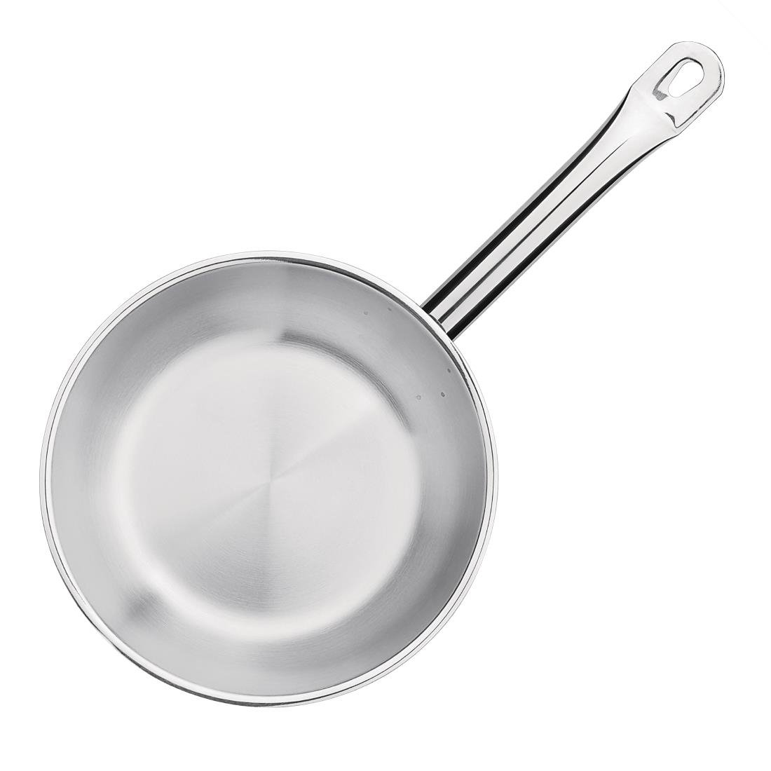 Vogue Stainless Steel Frying Pan 200mm - M924