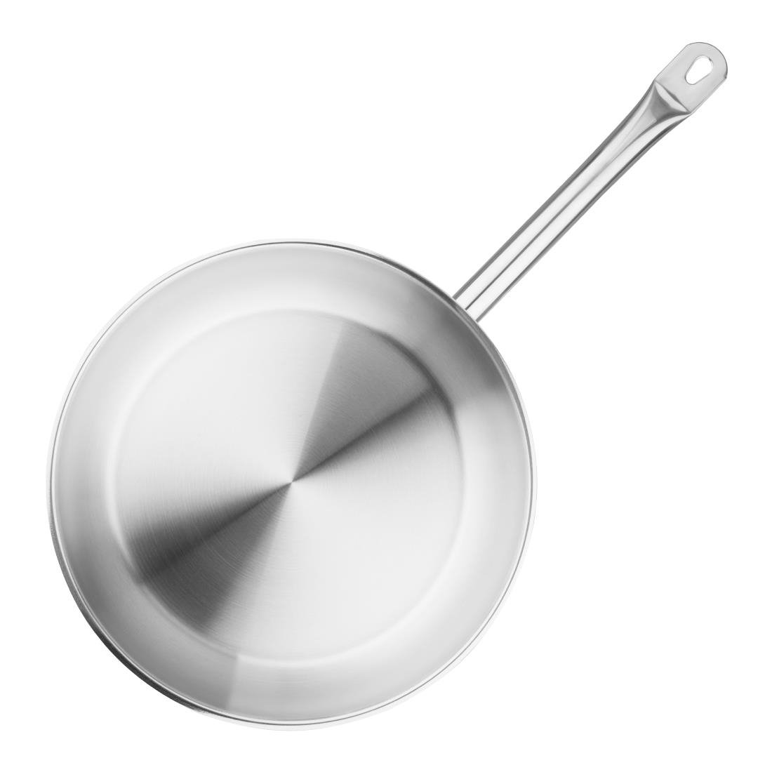 Vogue Stainless Steel Frying Pan 280mm - M926