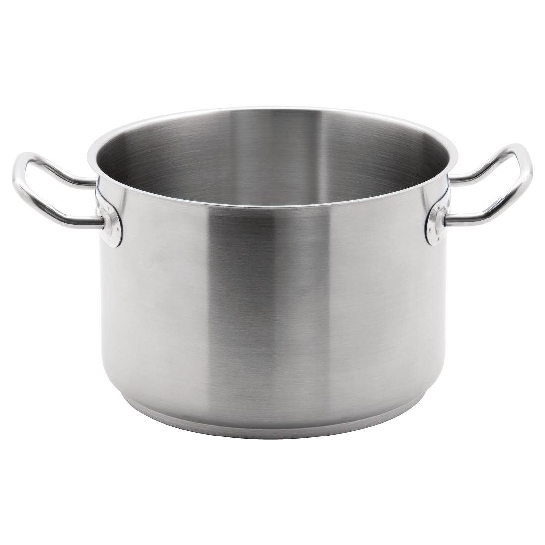 Vogue Stainless Steel Stew Pan 7Ltr - M940