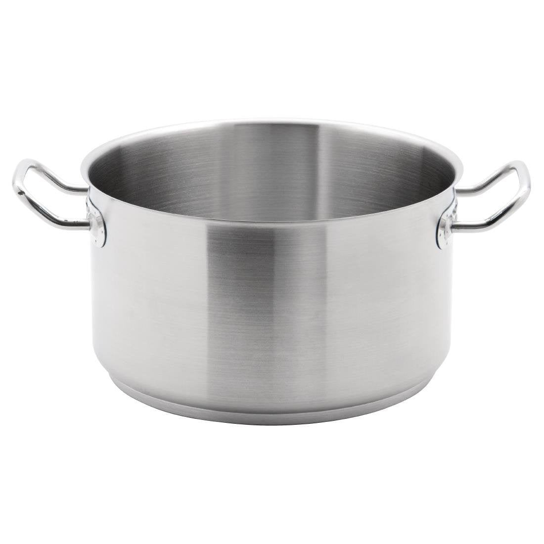Vogue Stainless Steel Stew Pan 9.5Ltr - M941