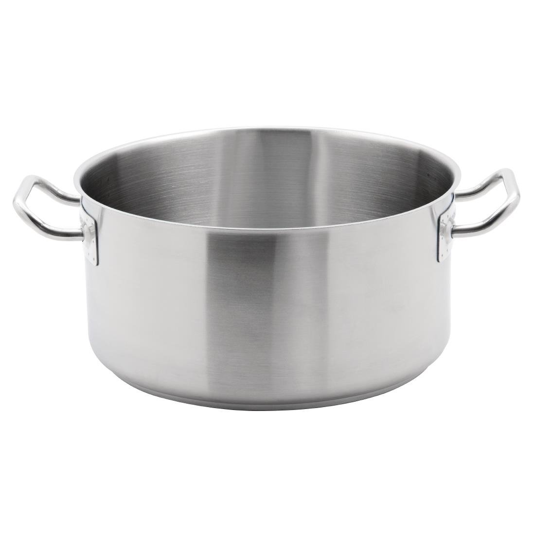 Vogue Stainless Steel Stew Pan 12.5Ltr - M942