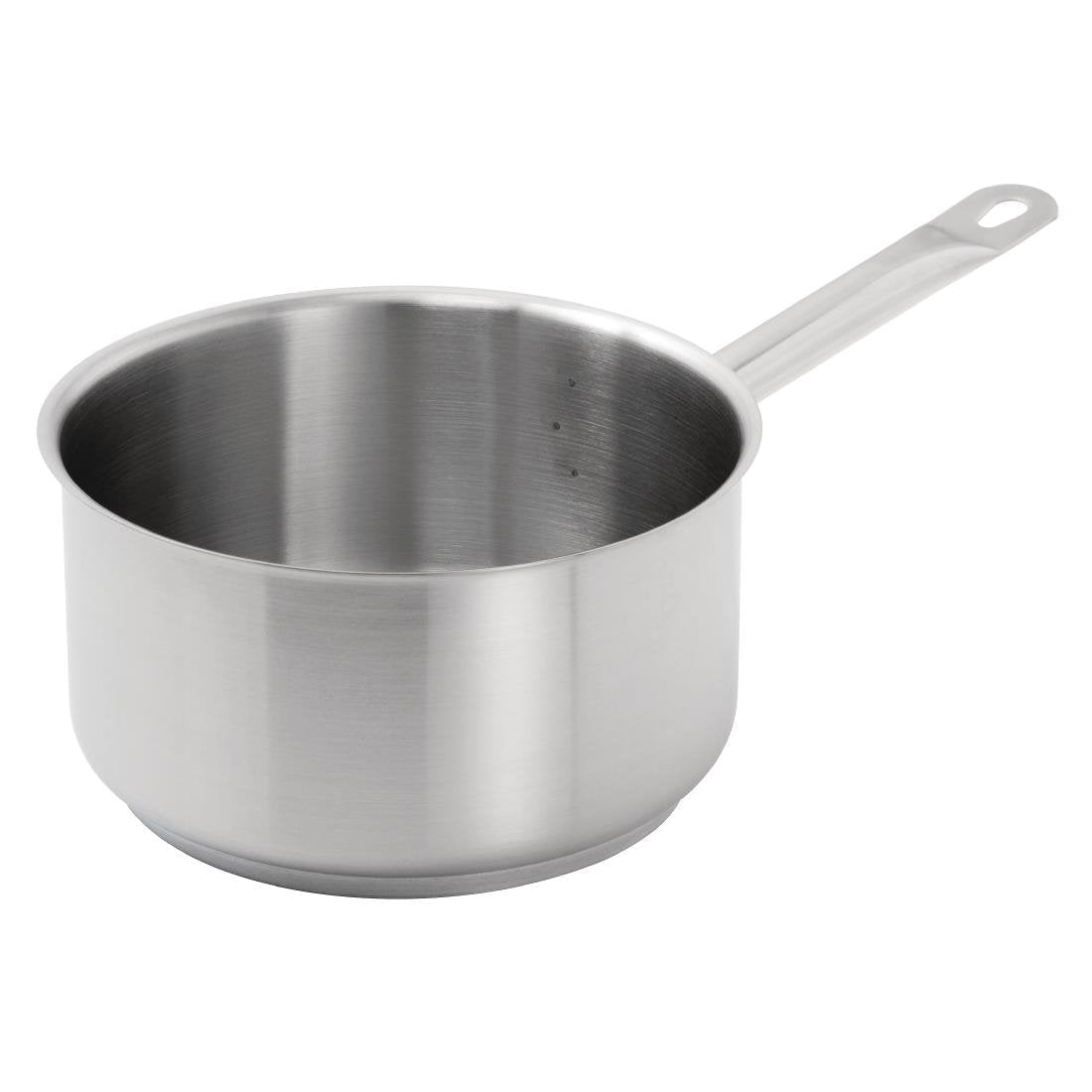 Vogue Stainless Steel Saucepan 3Ltr - M944