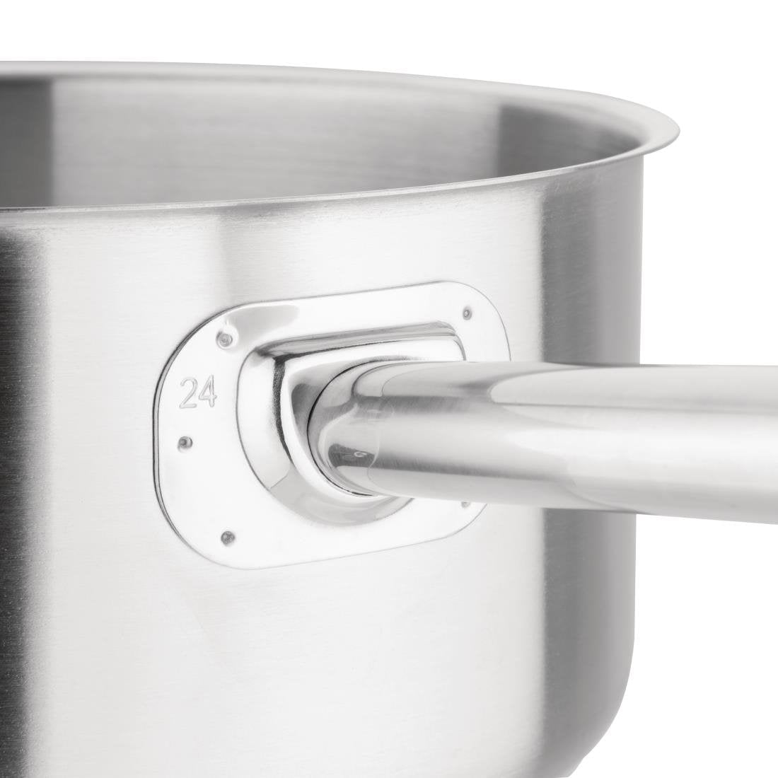 Vogue Stainless Steel Saucepan 5Ltr - M945