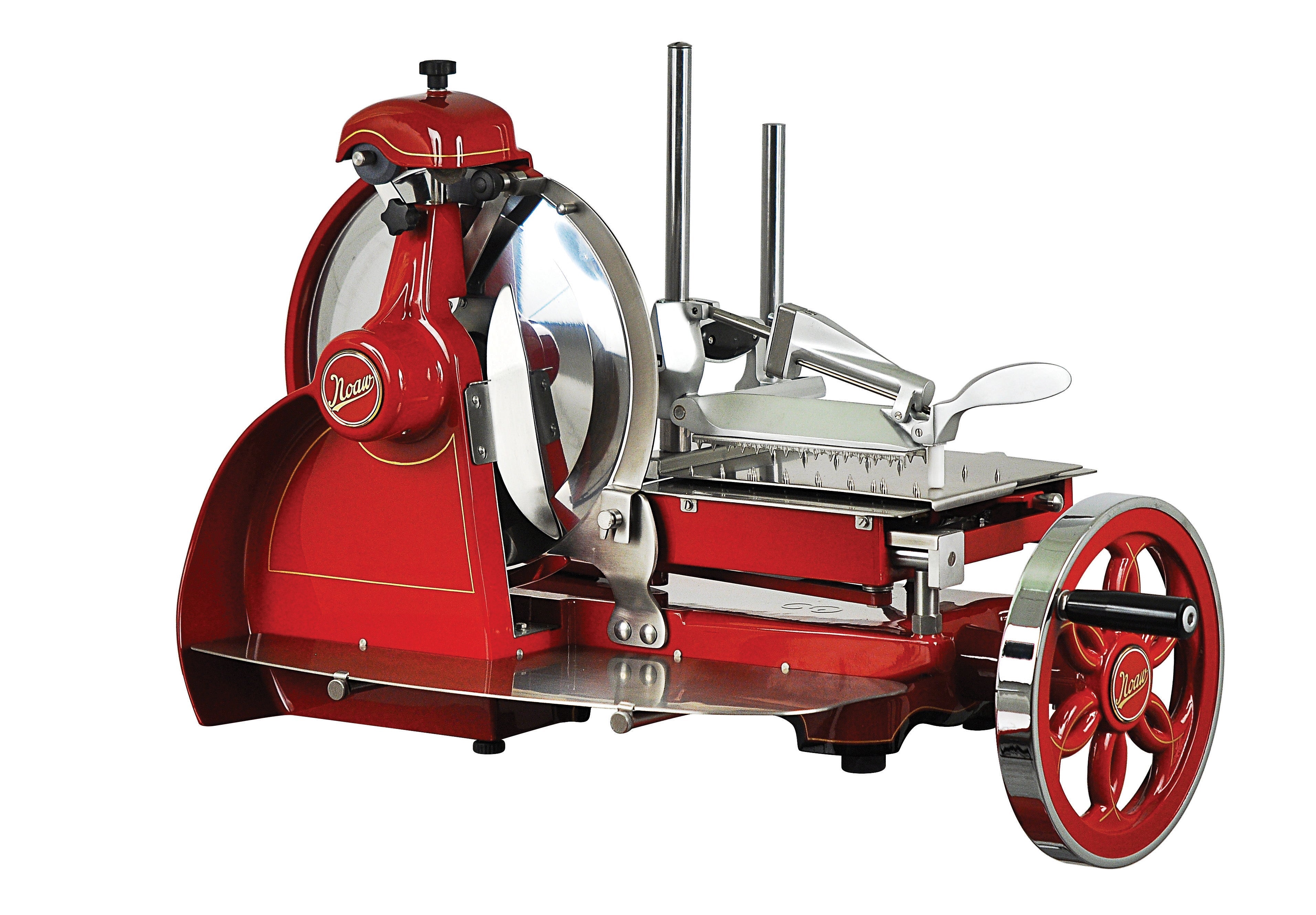 Roband NOAW Traditional Red Flywheel Slicer - NS320M