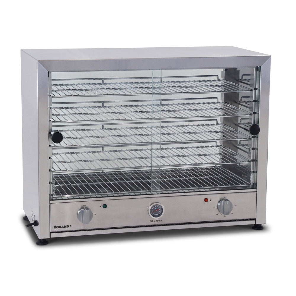 Roband Pie and Food Warmer Glass Door Single Side - 100 Pies - PM100