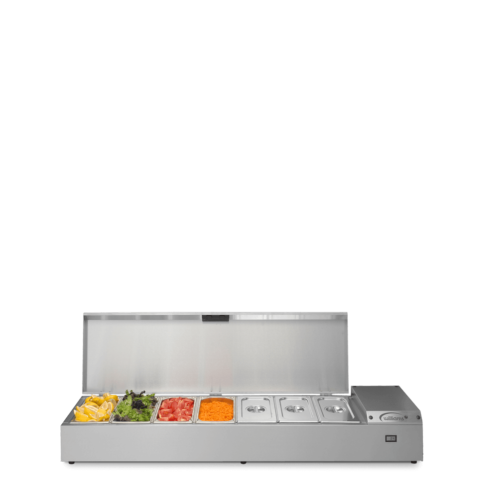 Williams Thermowell - Seven Pan Counter Top Refrigerated Well TW15